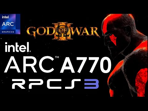 God of War 3 RPCS3 on Intel Arc A770 Test