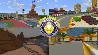 Golden Dash Cup Minecraft Mario Kart 8 Deluxe
