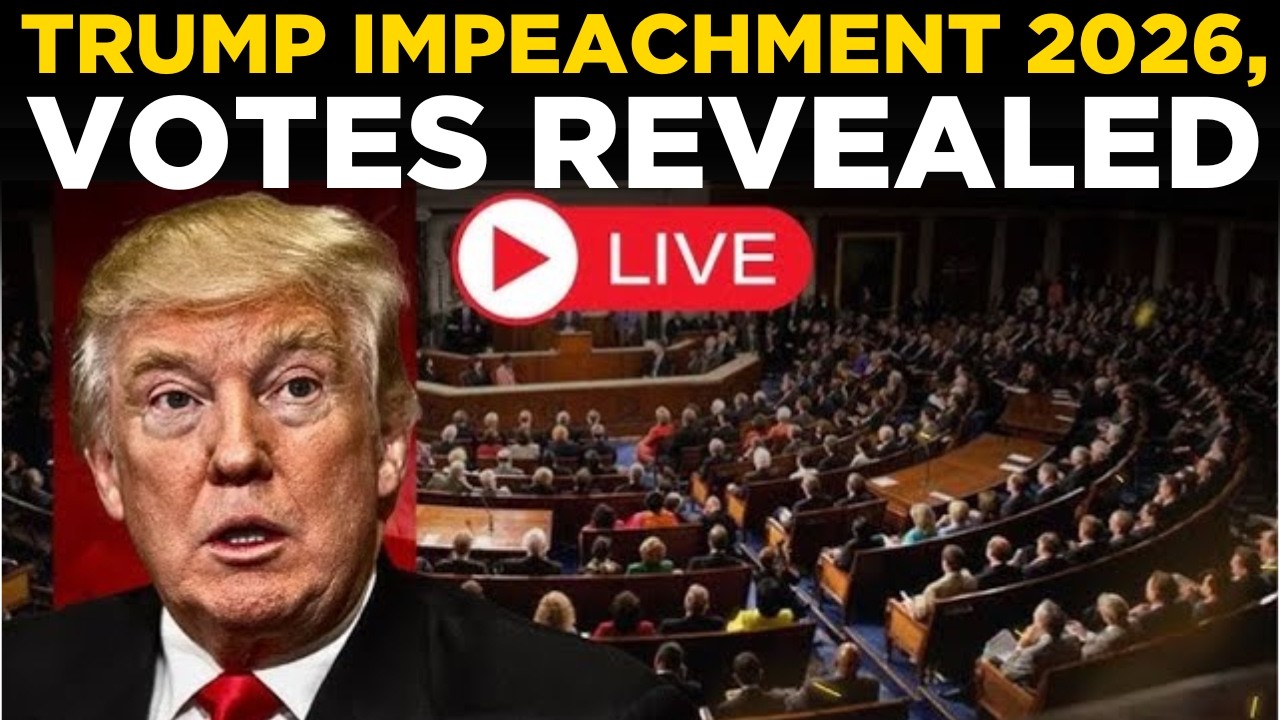 Trump Impeachment 2026 LIVE | Lawmakers Publicly Declare Positions Ahead of Vote | US News LIVE