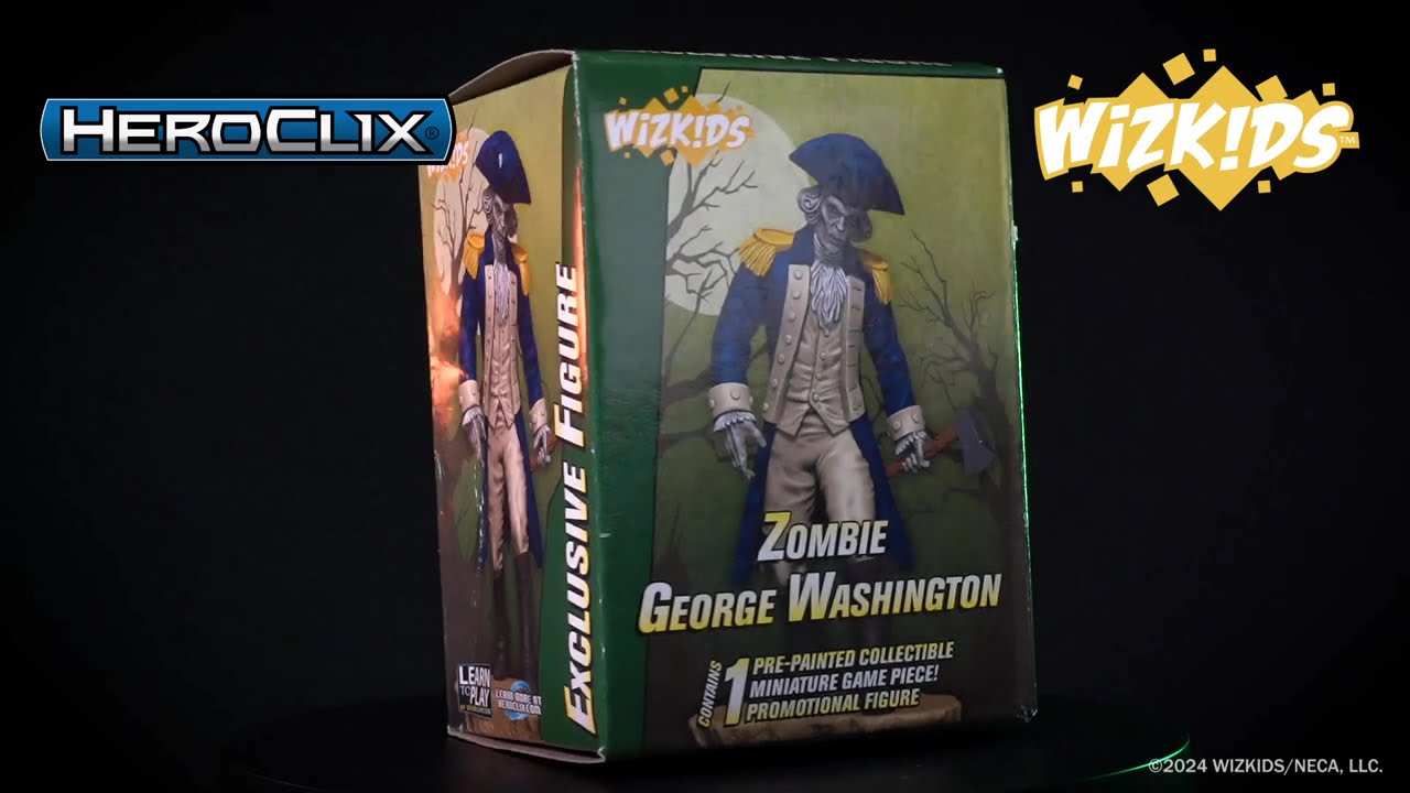 🧟‍♂️ Introducing Zombie George Washington! 🧟‍♂️