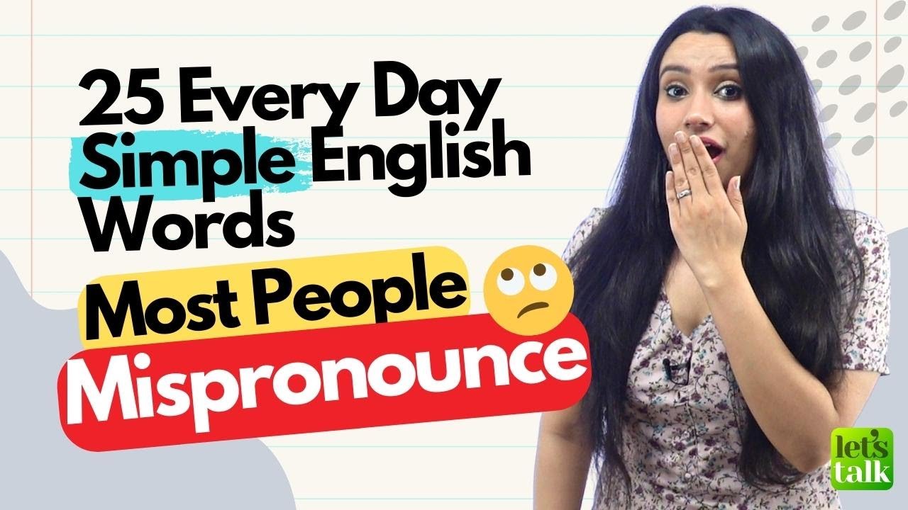 25 английских слов, которые большинство людей произносят неправильно. 😳 Слова, которые чаще всего...