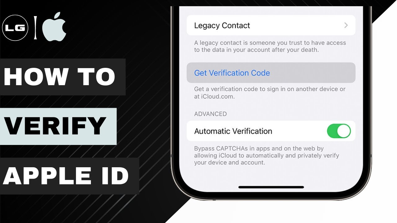 How To Verify Your  Account On iPhone 