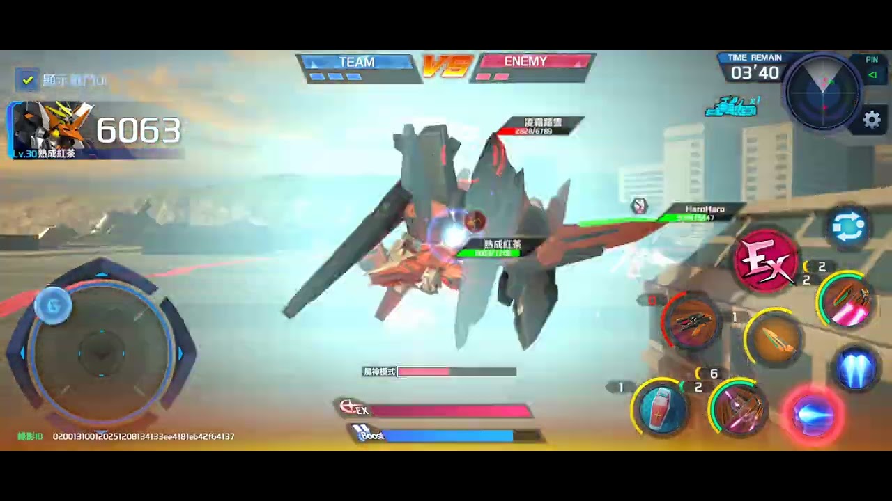 鋼彈 爭鋒對決 競技場 這場是我難得沒被冰川輾壓的一場!!