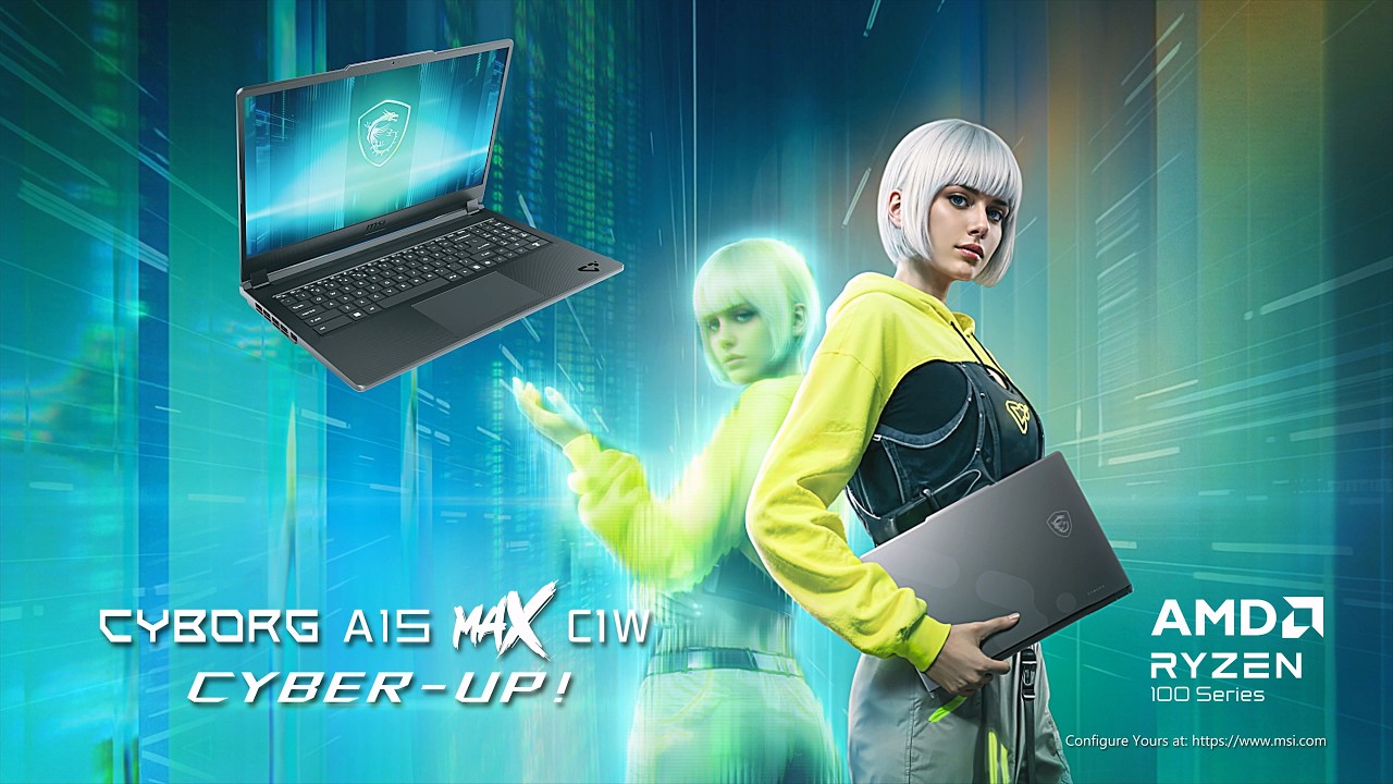 Cyborg A15 Max C1W - Cyber-Up! | MSI