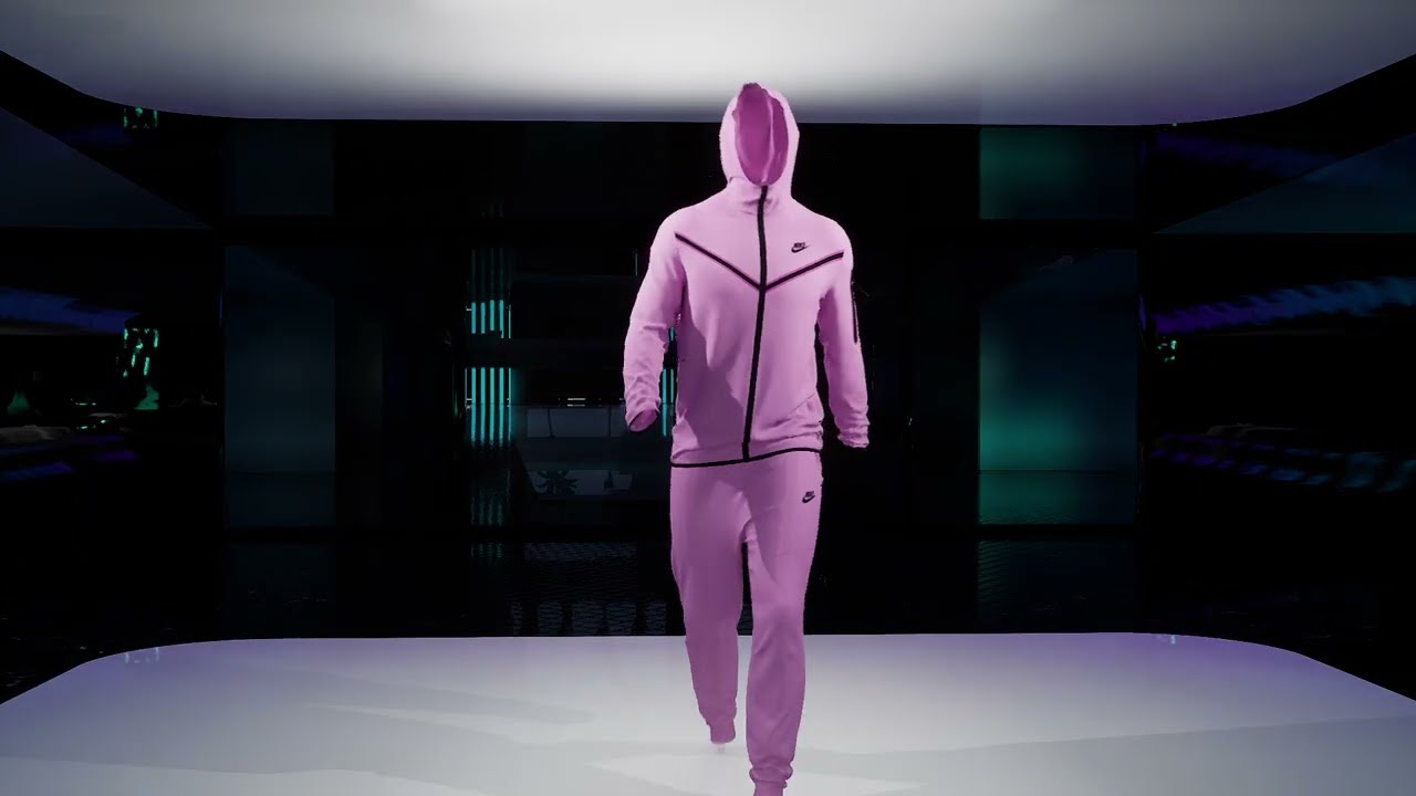 Metaverse concept Nike Men's Full Zip Hoodie