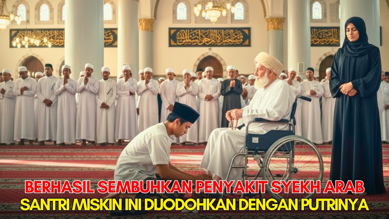 SANTRI MISKIN TUKANG PIJAT TAK  MENYANGKA❗ SYEKH ARAB KAYA RAYA MENEPATI JANJINYA