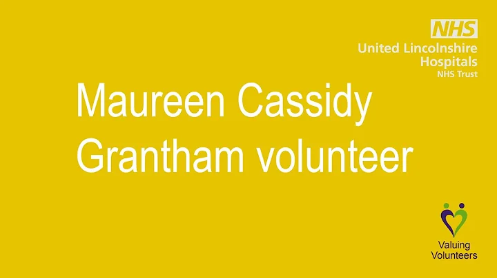 Meet and greet volunteer, Maureen Cassidy | United Lincolnshire Hospitals NHS Trust