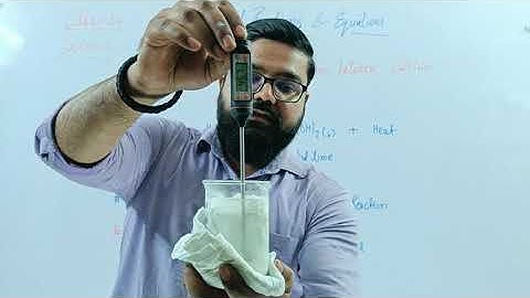 Reaction of Quick Lime with Water |Activity 1.4 |Class 10 - Science | Chemical Reaction and Equation