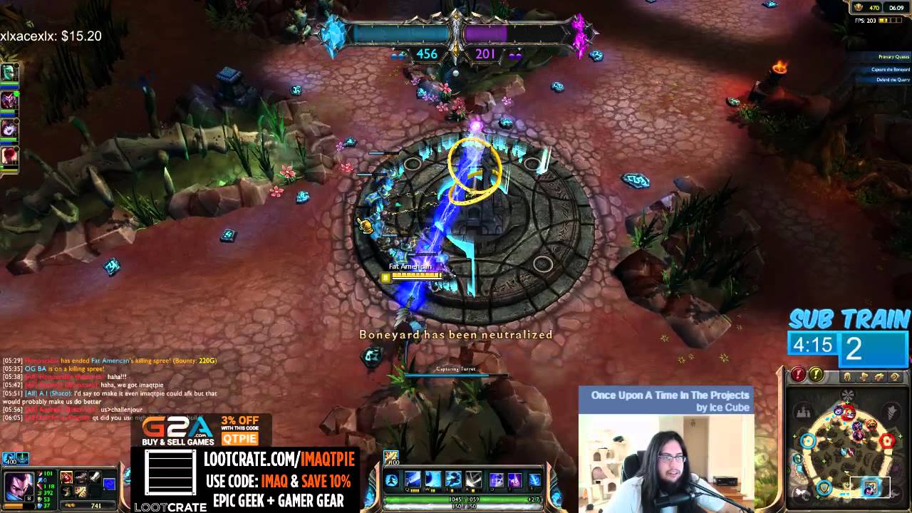 Imaqtpie plays KhaZix on Dominion with Viewers - League of Legends Gameplay