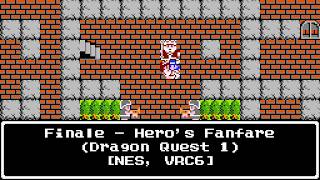 Famitracker Bits - Finale ~ Hero's Fanfare (Dragon Quest 1) [8-bit, NES/VRC6]