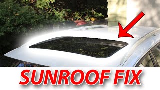 How to fix Sunroof Rattle on Audi B7 A4