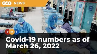 Covid-19 numbers as of March 26, 2022 Covid-19 numbers as of March 26, 2022