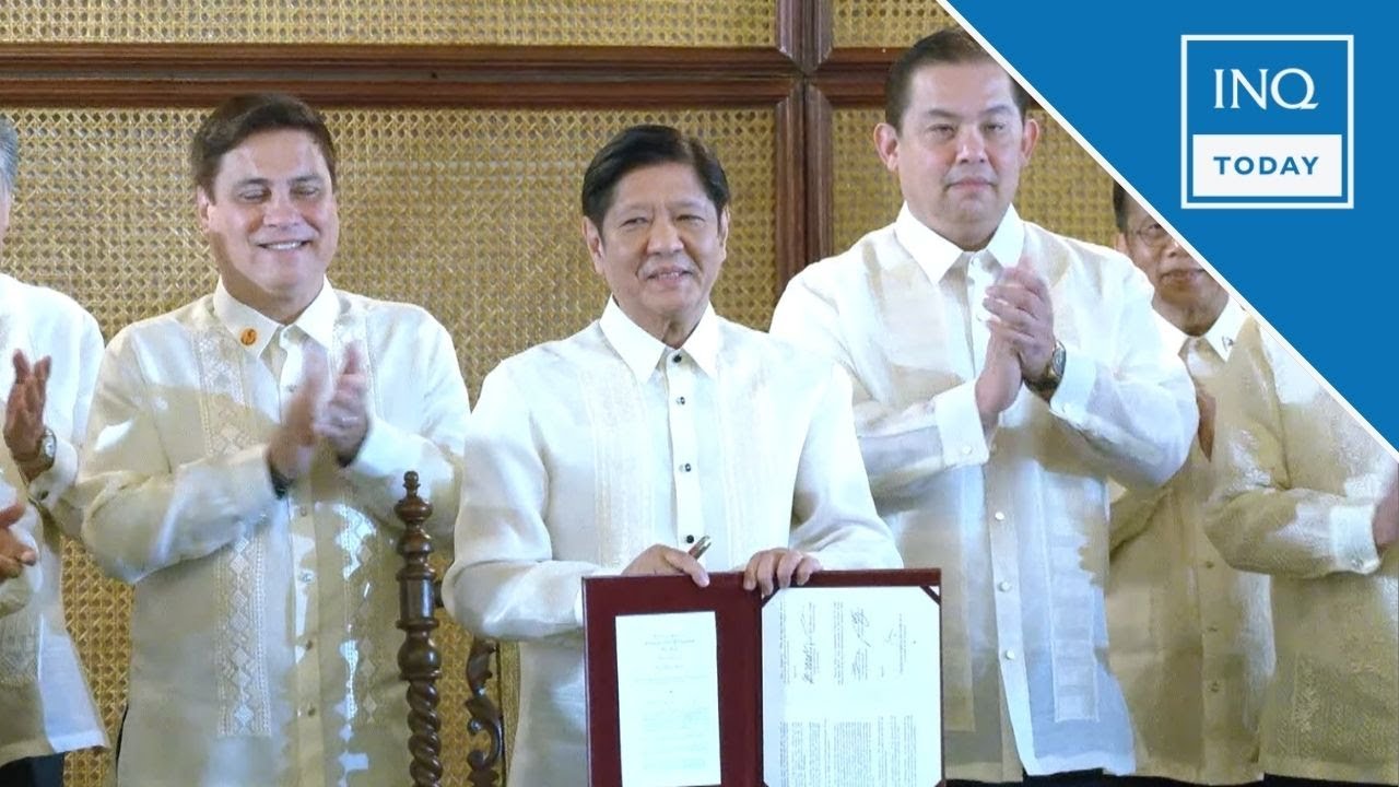 Bongbong Marcos signs expanded Centenarian Law | INQToday