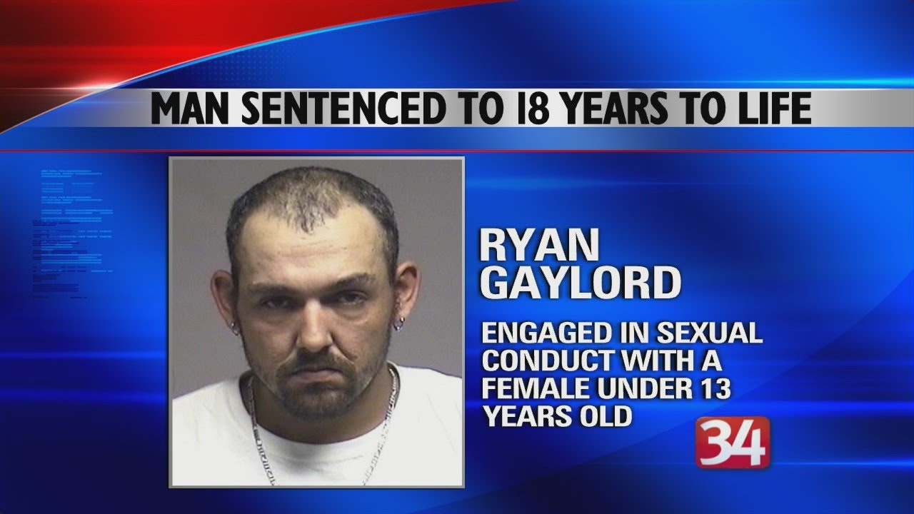 Gaylord Ransom Gaylord sentenced to 18 years to life in prison - YouTube
