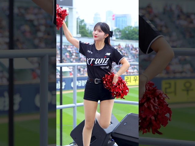후반기 KT도 화이팅!!  '투혼가' 권가영 치어리더 260719 #권가영 #權佳煐 #권가영치어리더 #KTwiz #치어리더 #cheerleader #직캠 #shorts