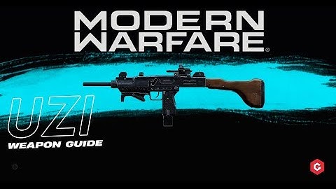 Modern Warfare: Uzi Setup and Best Attachments For Your Class In Call of Duty