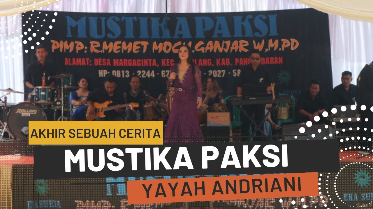 Akhir Sebuah Cerita Cover Yayah Andriani (LIVE SHOW Cigandawesi Sancang Cibalong Garut)