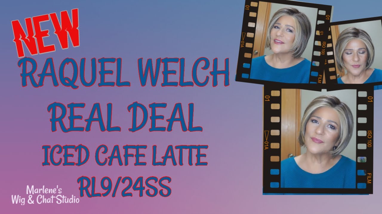 NEW! Raquel Welch REAL DEAL | ICED CAFE LATTE | RL9/24SS | WIG REVIEW