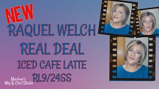 NEW! Raquel Welch REAL DEAL | ICED CAFE LATTE | RL9/24SS | WIG REVIEW