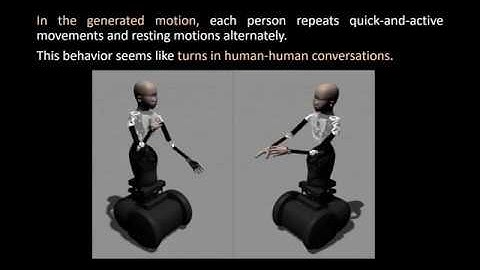 Long-term Motion Generation for Interactive robots with CNN-GAN