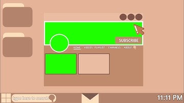 Aesthetic Brown Computer Intro Template *No Text* (Free download)
