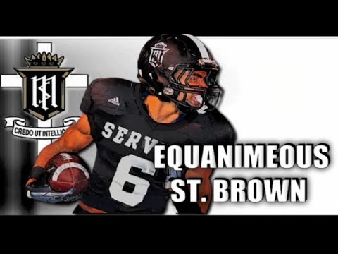 Equanimeous St. Brown : Servite High (CA) Class of 2015 - Junior Year Highlights