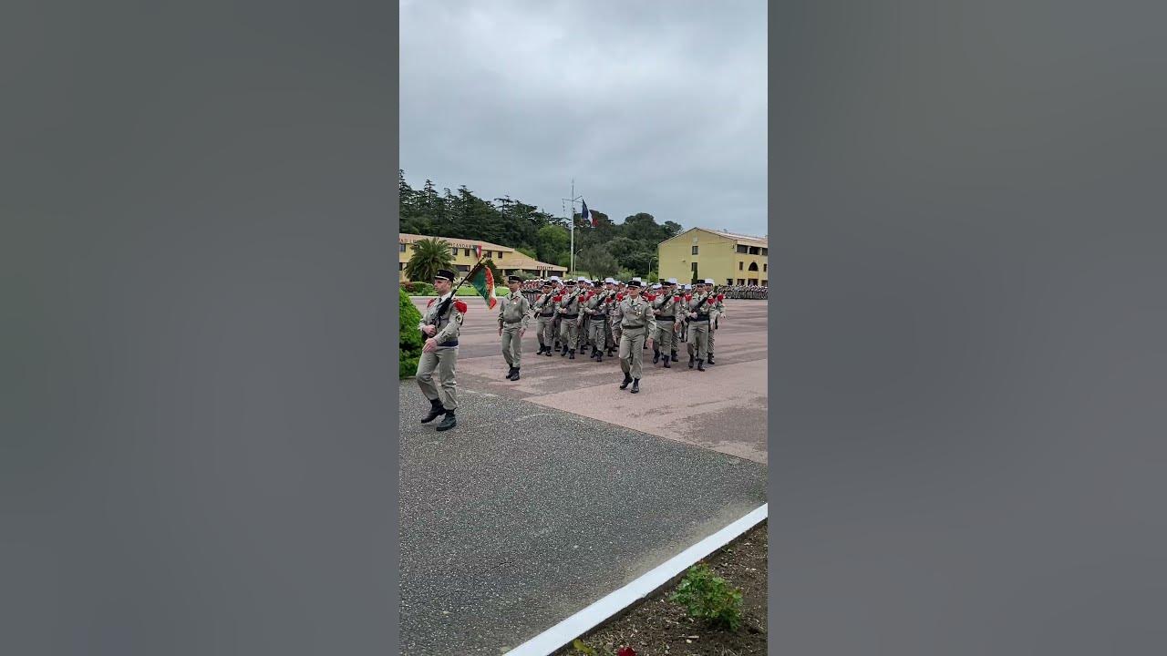 Légion étrangère - Parade 4e RE, Castelnaudary,