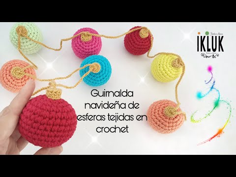 Video: Cómo Tejer Una Guirnalda De Bolas