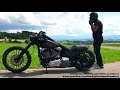 Harley-Davidson FXSB Breakout Exhaust Sound