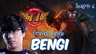 SKT T1 Bengi GRAVES Jungle vs Kindred - Patch 6.3 KR | League of Legends