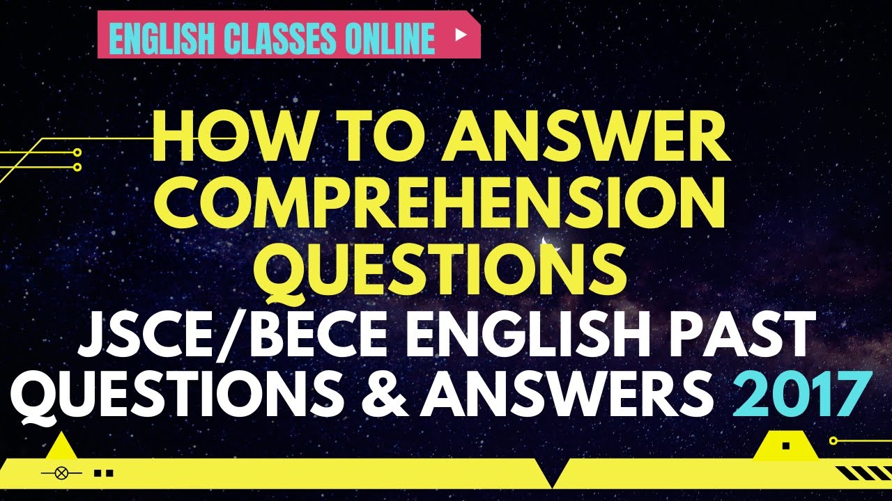 bece english essay questions and answers