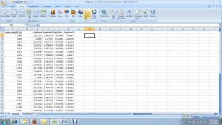 10) How to graph log-transformed data in Excel - for Carleton University BIOL 1004 & 1104