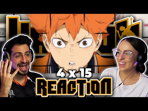 This match is EPIC! Haikyuu!! 4x15 REACTION!