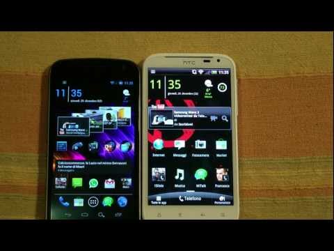 Video: Skirtumas Tarp „Galaxy Nexus“ir „HTC Sensation XL“