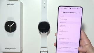 Samsung Galaxy Watch 8 How To Set Up Heart Rate Measurment