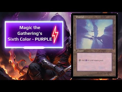 Magic the Gathering's Sixth Color Purple! - YouTube