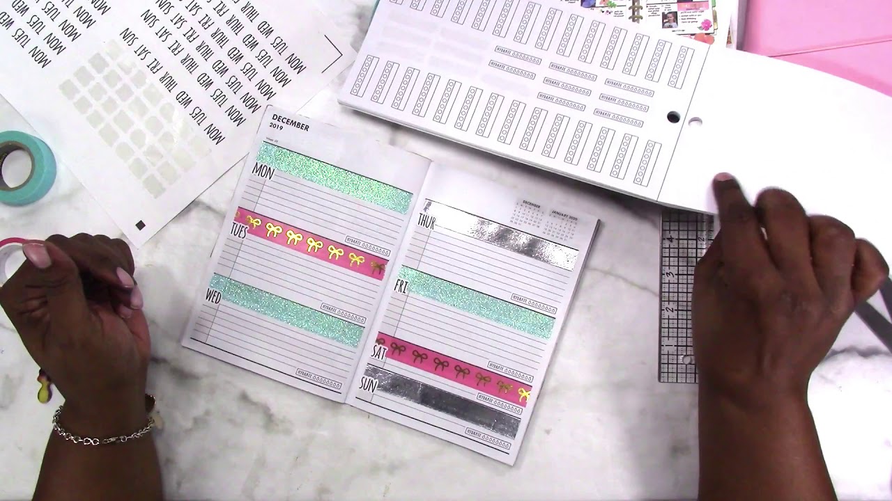 DOLLAR TREE PLANNER Plan With Me Week 49 Dec 28, 2019 YouTube