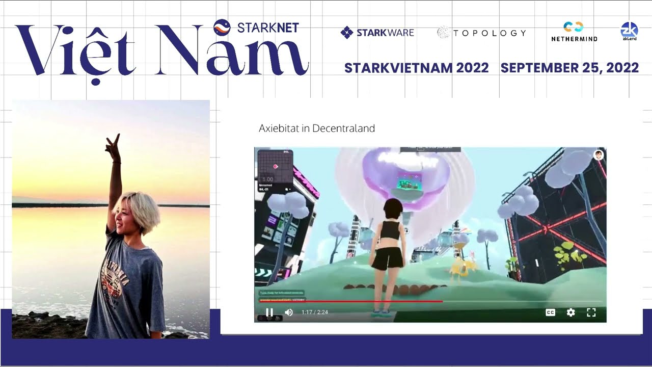 Why 3D on-chain art is the future | Yiran Shu | STARKVietnam 2022