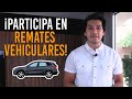 ¡INVIERTE EN REMATES VEHICULARES!