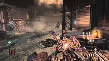 New Wonder Weapon "Paralyzer" Gameplay On Buried Zombies Black Ops 2