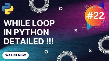 While Loop in Python | Python for Beginners