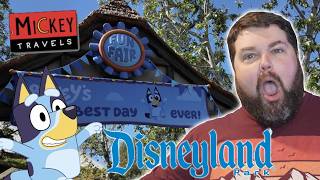 Bluey is in Disneyland! For Real Life!
