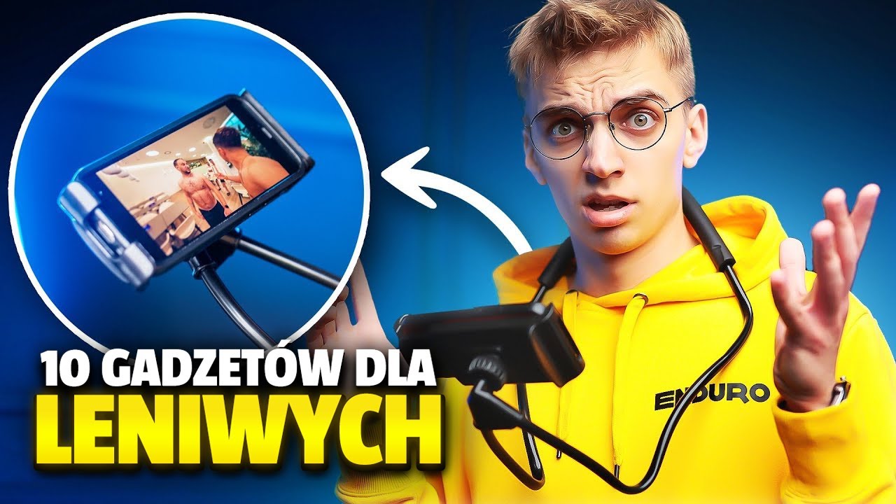 10 NAJDZIWNIEJSZYCH gadżetów dla LENIWYCH