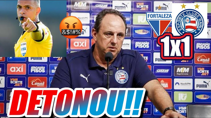 🤬BAHIA ROUBADO: CENI DETONA ARBITRAGEM NA COLETIVA;🚨COLETIVA DE CENI: FORTALEZA 1x1 BAHIA