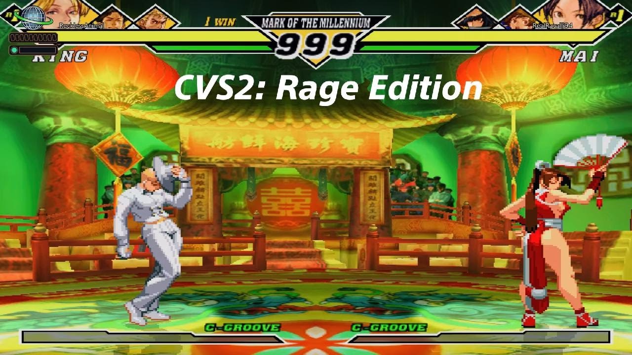 CAPCOM FIGHTING COLLECTION: CVS2: Rage Edition - YouTube