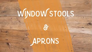 How To Make Window Stools & Aprons | Carpenter Tips & Tricks
