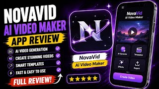 NovaVid App | How To Use NovaVid App | NovaVid AI Video Maker screenshot 1