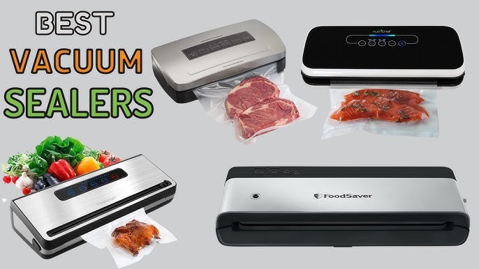 GERYON Vacuum Sealer E2901 confezionatrice sottovuoto sotto vuoto per la  conservazione degli alimenti, sacchetti per imballaggio sottovuoto con Kit  di