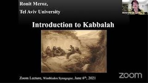 WimShul - An Introduction to Kaballah - Sunday 6.6.2021 @ 7pm