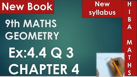 9th maths chapter 4 exercise 4.4 question 3 tn samacheer